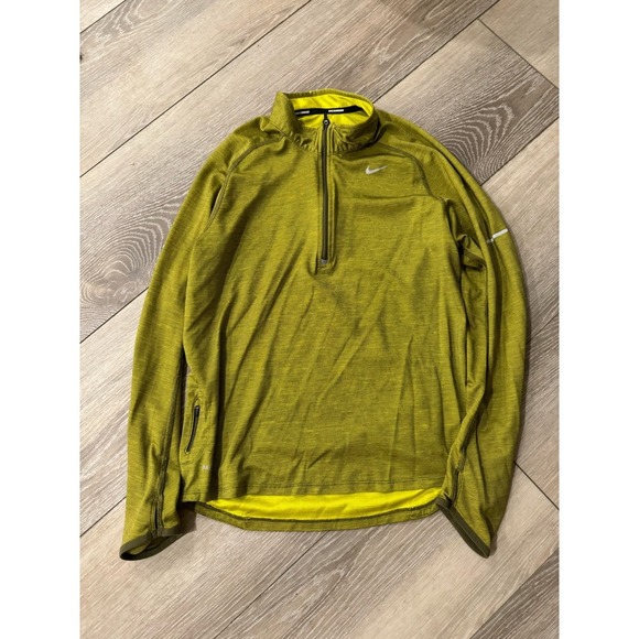 Nike Other - Nike Running 1/4 Zip High lighter color size medium